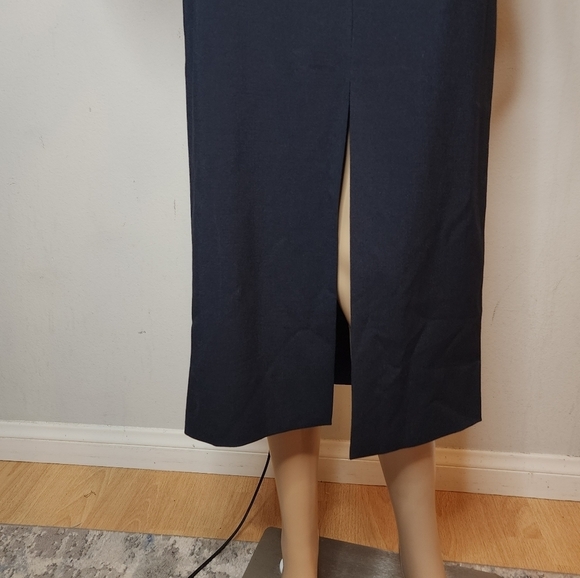NWT Keepsake The Label Navy Meraz Midi Dress. Size small. Stretch.  Sample. - Picture 8 of 16